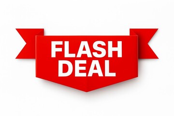 Flash deal banner for promotional offers and discounts