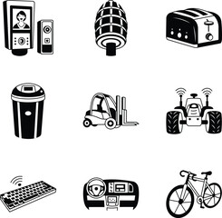 Set of Innovation Doodle Style Illustrations
