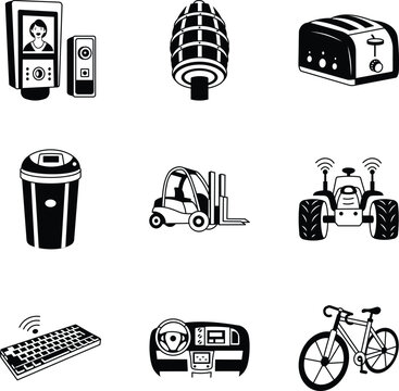 Set of Innovation Doodle Style Illustrations
