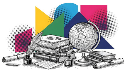 A beautiful white flower blooming in a lush green garden isolated on transparent background