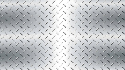 Diamond Plate Metal Texture - A Seamless Metallic Pattern for Industrial and Design Applications