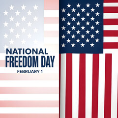 Fototapeta premium Celebrate happy national freedom day with patriotic spirit and american pride
