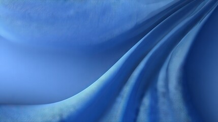 Abstract blue background with soft light and drop shadow, minimal studio backdrop for product presentation with copy space