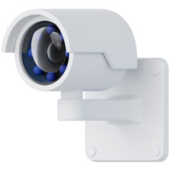 Professionally rendered 3D icon of CCTV illustrating cybersecurity, encryption, and digital protection concepts. Ideal for apps, websites, fintech, cloud systems, and modern UI design.