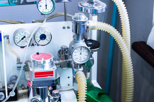 Visual representation highlighting intricate functions of medical ventilator device