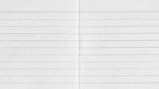 Notebook paper motion background.Seamless school exercise book animation.Paper texture background animated