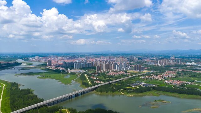 Chinese county town