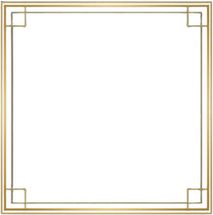 골드프레임_심플코너_모던테두리사각프레임
