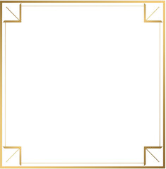 골드프레임_심플코너_모던테두리사각프레임