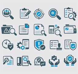 Internal Audit Icons Set ? Au...