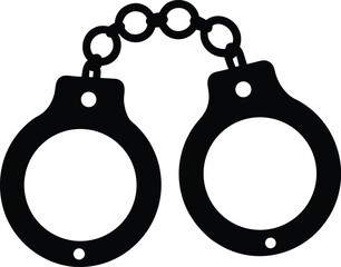 Handcuffs Silhouette