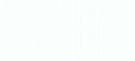 Pattern texture for bullet journal. Dotted squared grid graph paper template for notebooks. Wide printable graphic design sheet. Blue dotted simple background. © Dayat
