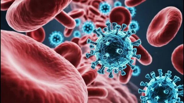 A dedicated female scientist conducting meticulous research using a microscope in a modern laboratory