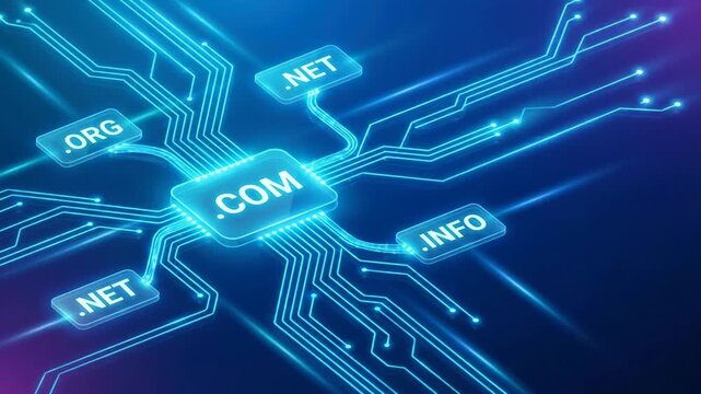 Digital Network Processor Connecting Top Level Domains