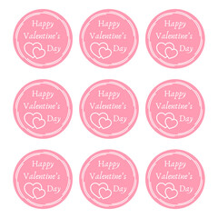 Valentine&rsquo;s Day Gift Tags and Labels Collection