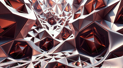 Generative geometric 3D art