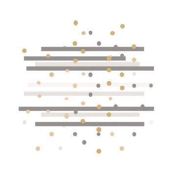 minimal abstract logo showing hierarchical information layers, three parallel planes represented as thin translucent bands, dots distributed unevenly on each plane, sparse inter-layer connections