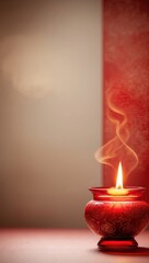 Chinese New Year Luxury Background with Red and Gold Festive