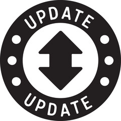 Update icon with arrow symbol