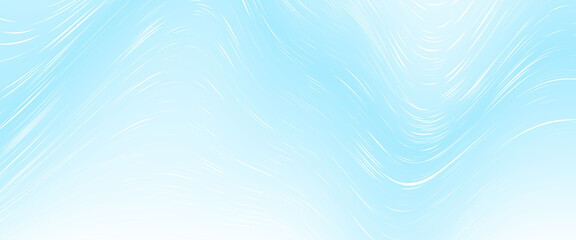 Soft light blue abstract vector background with flowing wave lines and subtle gradients, creating a calm, airy, and modern look suitable for clean designs and minimalist layouts.