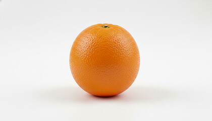 Orange on a clean white background