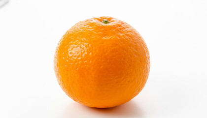 Orange on a clean white background