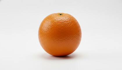 Orange on a clean white background