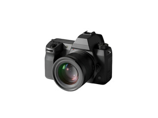 Professional DSLR Camera with Interchangeable Lens, High-Resolution Photography Equipment, Studio Lighting Setup, Photographic Technology