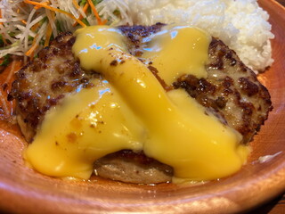 チーズハンバーグ