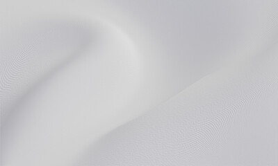 Abstract white wavy cloth background