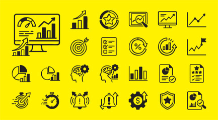 KPI Dashboard Icons Set ? Per...