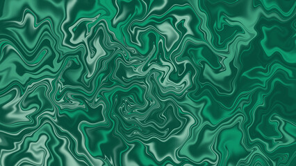 Emerald Green Liquid Marble, Dark Forest Fluid Texture for Luxury Art © Agung