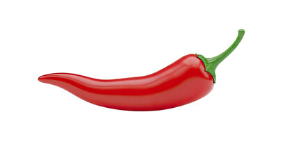 Red Hot Chili Pepper 3D Render
