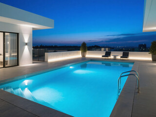 Empty Pools Eerie Liminal Space