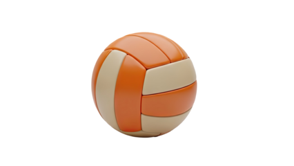 Volleyball on a transparent background