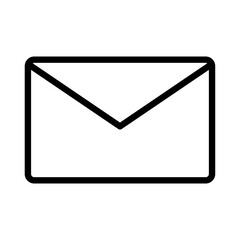 gmail vector icon with line style