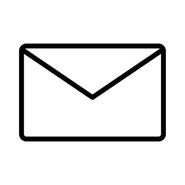 gmail vector icon with line style