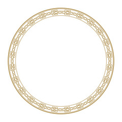 Lunar New Year Circle Frame