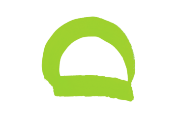 Green watercolor background. Artistic hand paint. Isolated on transparent background.
