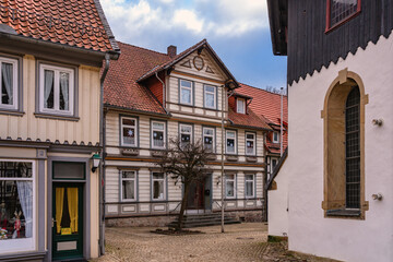 Rathaus in der Bergstadt Bad Grund im Harz