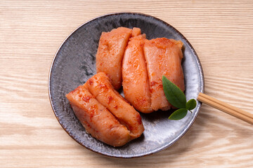 辛子明太子（切れ子）