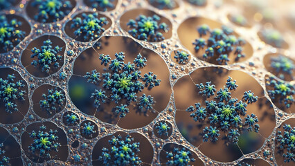 Cell Culture Algae Bloom