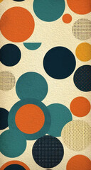 Abstract illustration for printing on wall decorations, fabric pattern, for use in graphics. Oil painting