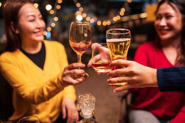 Celebrate whisky at an intimate party at a camping restaurant group celebration.