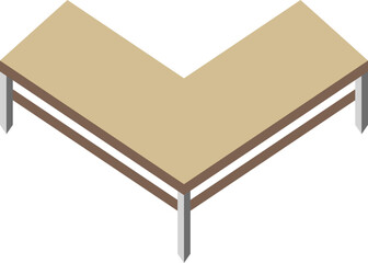 3D Isometric City Traffic and Street Element