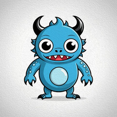 Cartoon. Pattern for T-shirts, covers, wallpapers, fabrics . Oil painting