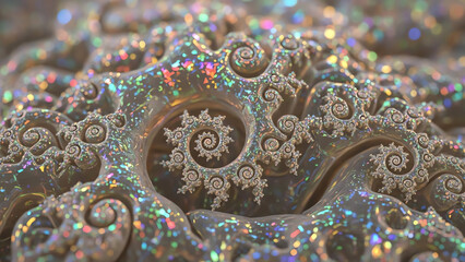 Spiral Fractal Jewelry