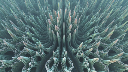 Fractal Spire Landscape