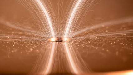 Plasma Ring Sparks Around a Small Hole