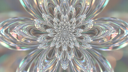 Crystal Flower Mandala